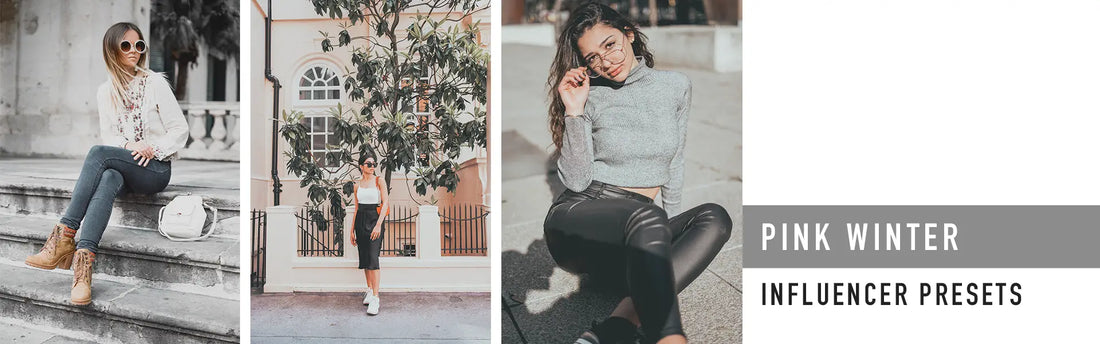 Pink Winter Blogger Lightroom Preset