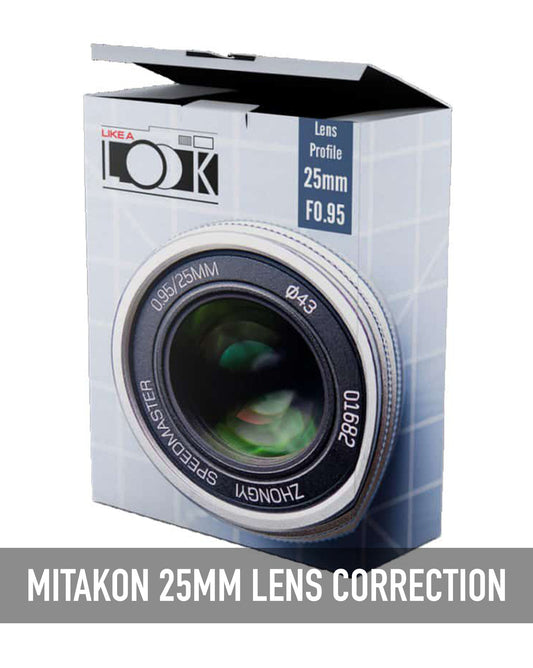 Mitakon 25mm Lens Correction Profile