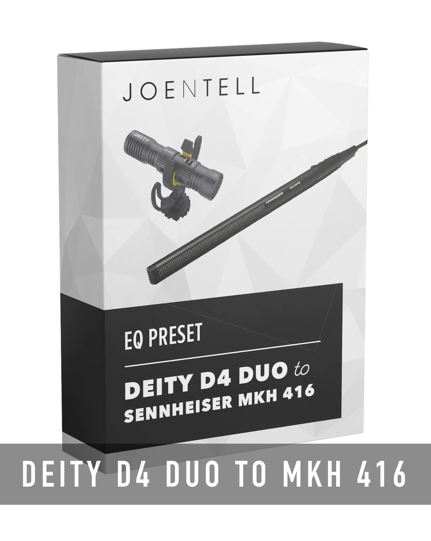 Deity V-Mic D4 Duo to Sennheiser MKH 416
